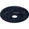 Ekena Millwork Vienna Ceiling Medallion (Fits Canopies up to 6 1/2"), 20"OD x 3 1/2"ID x 1 1/2"P, Midnight Dream CM20VIMDF - alternate 2